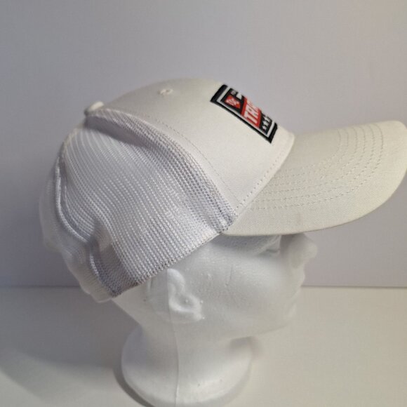 White Tractor Supply Co Snapback Trucker Hat One Size Black Red Outdoor Cap - Picture 2 of 8